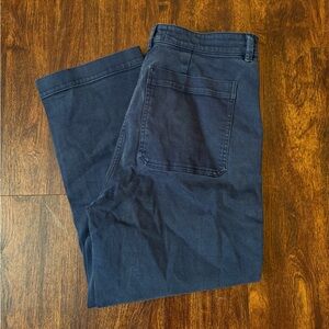 Everlane straight leg crop pant